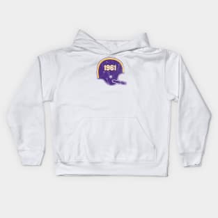 Minnesota Vikings Year Founded Vintage Helmet Kids Hoodie